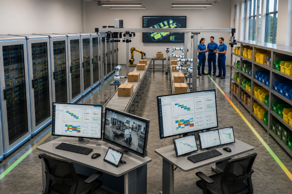 Workforce attendance and payroll management in BLUERP